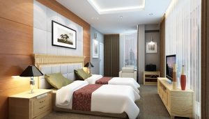 Trang thiết bị trong khách sạn mini