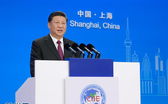 Thông qua sự kiện, Trung Quốc muốn lôi kéo nhiều nhà đầu tư nước ngoài nhằm đối trọng chiến tranh thương mại
