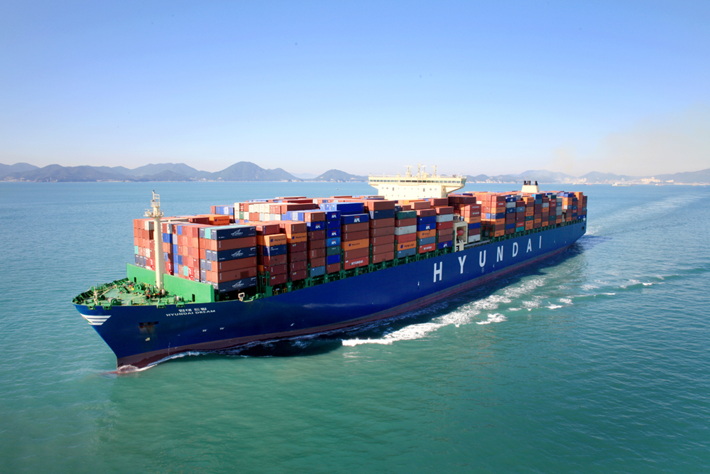Hyundai Merchant Marin - hãng container lớn thứ 14 trên thế giới về sức tải tàu.