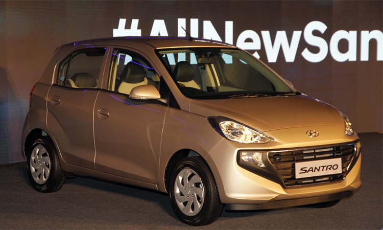 Hyundai Santro thế hệ mới ra mắt tại Ấn Độ.