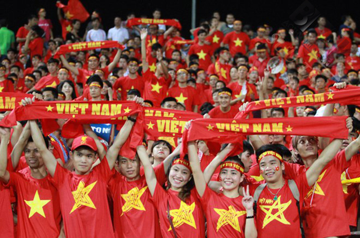 Người hâm mộ Việt Nam sẵn sàng "đồng phục" cổ vũ cho trận đấu sắp tới
