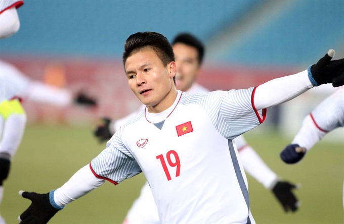 Quang Hải là một trong những con bài chủ chốt trong đội hình AFF Cup 2018 của tuyển Việt Nam