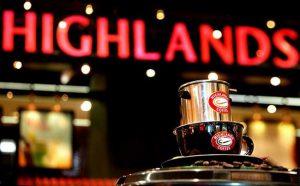 Highlands Coffee - một trong số thương hiệu cà phê Việt hàng đầu