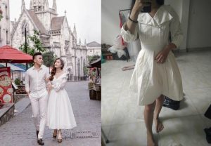Chiếc váy mua online có giá 650k tưởng chừng mặc lên thành công chúa, ai dè...