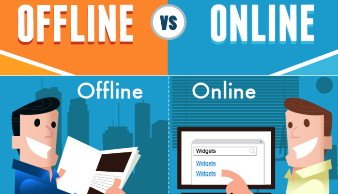 Sư khác nhau giữa quảng cáo bán hàng online và offline