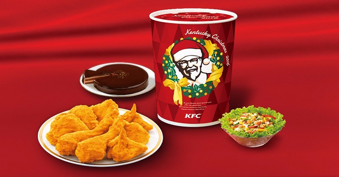 Gà rán KFC trở thành món ăn Giáng Sinh ở Nhật Bản như thế nào?