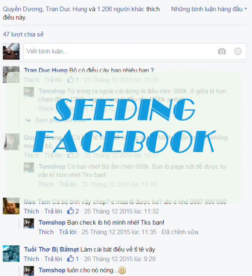 Muốn seeding Groups Facebook để bán hàng online hiệu quả