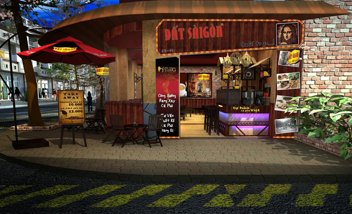 Tìm kiếm địa điểm kinh doanh cafe sách.