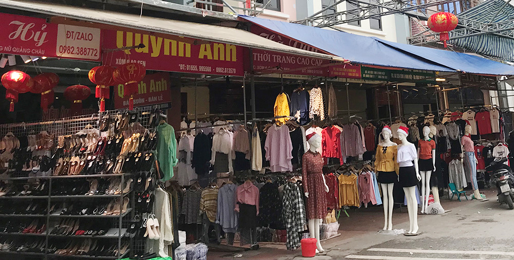 Bí kíp chọn mua quần áo chợ Ninh Hiệp ngon, bổ, rẻ