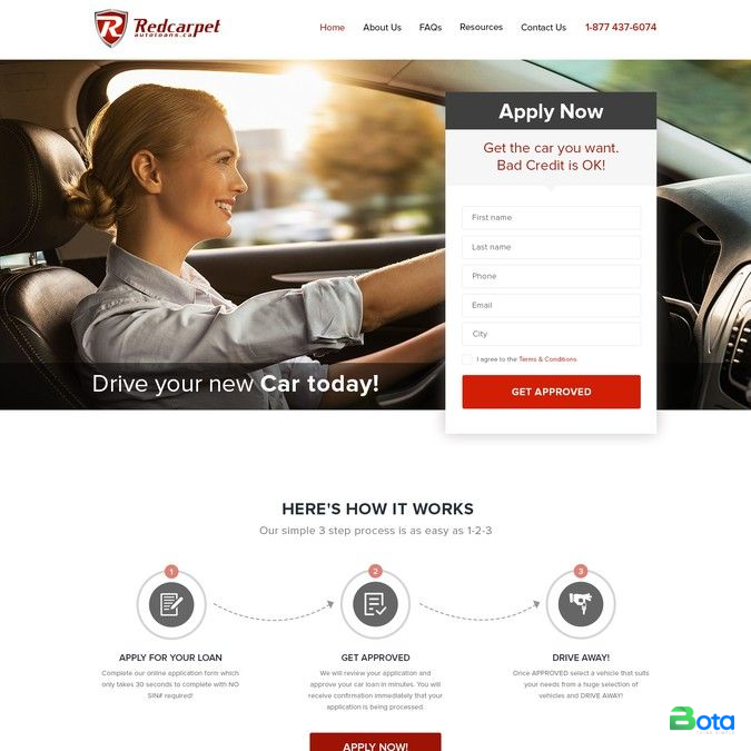 Nâng tầm đẳng cấp website bán ô tô chuyên nghiệp với Bota Web